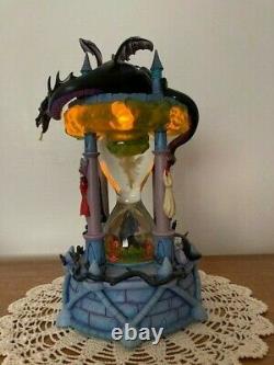 Disney Villains Hourglass Snow Globe with Working Lights and Sounds