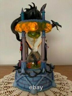 Disney Villains Hourglass Snow Globe with Working Lights and Sounds