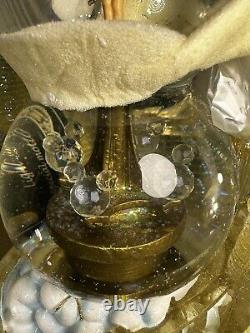 Disney WDW Crystal Castle Tinker Bell Snow Globe Lighted Music Box