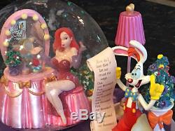 Disney Who Framed Roger Rabbit Jessica Dressing Room Musical SnowGlobe