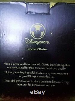 Disney Wonderful World of Disney Bookends Musical Snow Globe