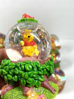 Disney lot of 18 Mini Disney Snow Globes. Mickey, Tigger Winnie The Pooh