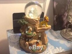 Disney multi Snow Globe limited edition lion king, lights and music le