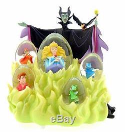 Disney rare Maleficent mulitglobe flames snowglobe LT ED disney auctions