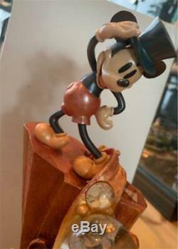 Disney's 100th Mickey & Friends Snow globe Big Figure Statue Ornament Donald
