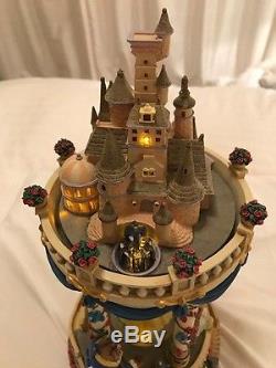 Disney's Beauty and the Beast Hourglass Musical Snowglobe