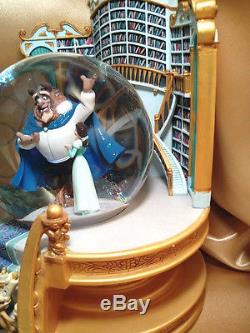Disney's Beauty and the Beast Library Musical Snowglobe