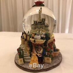 Disney's Beauty and the Beast Musical Castle Snowglobe