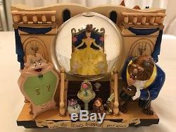 Disney's Beauty and the Beast Story Book Belle Musical Snowglobe