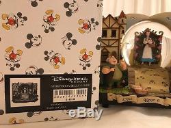 Disney's Beauty and the Beast Story Book Belle Musical Snowglobe