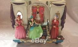 Disney's Cinderella The Magical Journey Musical 2 Sided Snow Globe RARE, NO BOX