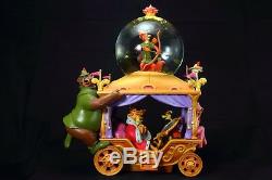 Disney's Exclusive 35th Anniversary Robin Hood Musical Snow Globe Rare