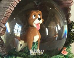 Disney's The Fox And Hound, Rare Snow Globe