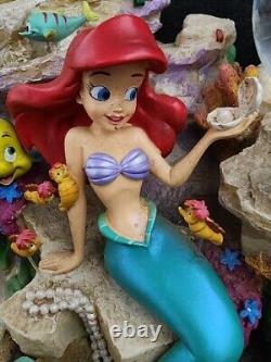 Disney's The Little Mermaid Snow globe Under The Sea Snowglobe-READ