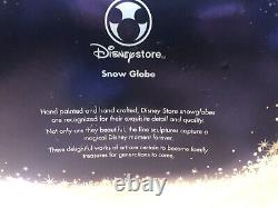 Disney's Wonderful World of Disney SET Book End Snow Globes Through the Years