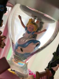 Disney store Japan 25th Anniversary Alice in Wonderland Snow Globe Dome