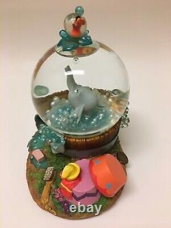 Disneys Dumbo Takes A Bubble Bath Musical Snow Globe With Working Bubbles