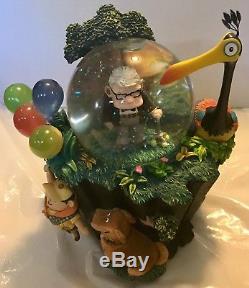 EXTREMLY RARE Disney Up Movie Snowglobe -Carl, Russle, & Dug characters