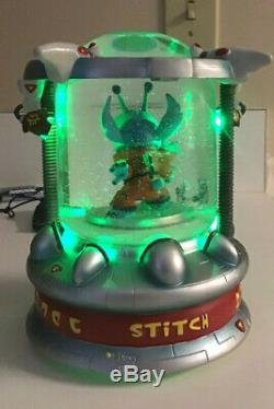Experiment 626 Rare Light Up Snowglobe Lilo And Stitch Disney Disneyana Globe
