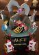 Extremely RARE Disney Alice in Wonderland QUEEN OF HEARTS Musical Snow Globe