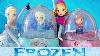 Frozen Elsa Glitter Globes How To Paint Elsa Anna Olaf 3 Disney Snow Domes