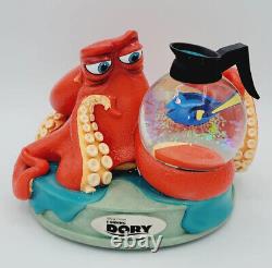 Finding Dory Hank The Octopus Snow Globe Pixar Disney Store Retired, New in Box
