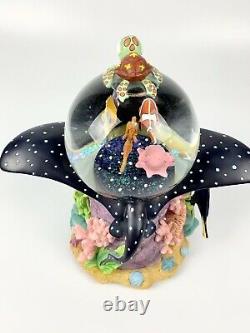 Finding Nemo Musical Snow Globe Plays Over The Waves Disney Rare Coral Reef