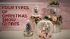 Four Diy Christmas Snow Globes From Dollar Tree Items
