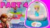 Frozen Elsa Glitter Globes How To Paint Elsa Anna Olaf 3 Disney Snow Domes Part 4