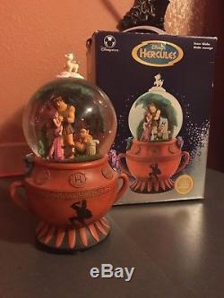 HERCULES Musical Urn Snow Globe Go The Distance Disney Store 2007 New