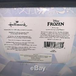 Hallmark Disney Frozen Water Globe Snow Wonders Within Plays Let It Go NIB