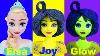 Inside Out Frozen Elsa Joy Yellow Face Paint Your Own Disney Toys How To Makeover Fluoro Glow