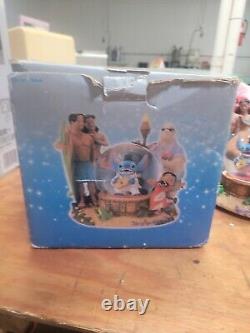 LILO And Stitch Family Disney Snow Globe With Stitch As Elvis Rare Aloha