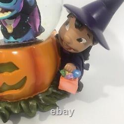 LILO And Stitch Halloween Snow Globe Dome Disney Auctions Limited Edition 350