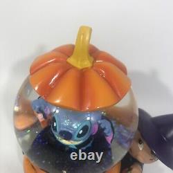 LILO And Stitch Halloween Snow Globe Dome Disney Auctions Limited Edition 350