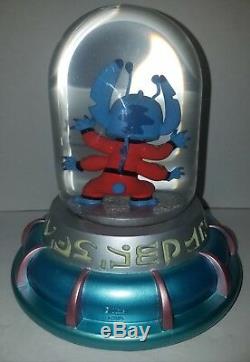 LILO & Stitch Disney Water Alien Capsule Pod Snow Globe