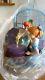 Large Disney Tinkerbell, Peter Pan & Wendy Musical/blower Snowglobe New