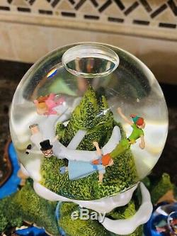 Limited Edition 500 Disney Peter Pan Snow Globe Perfect In Box