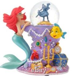 Little Mermaid 30th Disney Store Ariel Snow globe Snow dome Figure Flander Sell