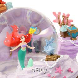 Little Mermaid Ariel Snow Globe Music Box Disney Store Japan D23 Expo 2018