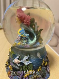 Little Mermaid Snow Globe Disneysea 5Th Anniversary Japan f