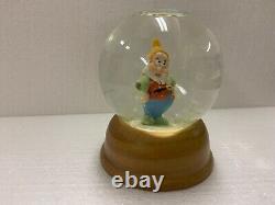 Lot 12 First Limited Edition Disney Crystal Snow Globe Collection Wood Vintage