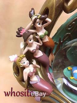 MLM Disney's The Little Mermaid Ariel & Sisters Snow Globe Snowglobe Figurine