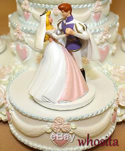 MLM Disney's The Little Mermaid Ariel Wedding Cake Snow Globe Snowglobe Figurine