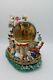 Mickey Mouse 75th Anniversary Snow Globe Steam Boat with Music Box Used