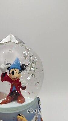 Mickey Mouse Snow Globe Sorcerer Mickey Disney Snow Globe 5.5 Snow Globe