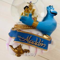 Music Box Friend Like Me? Disney Aladdin Jasmine Genie Figure Snow Globe