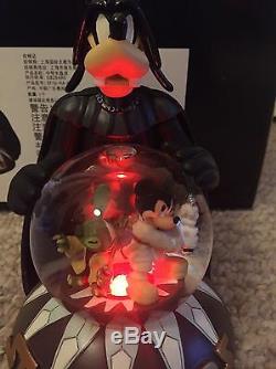 NEW Disney Star Wars Darth Vader Goofy Snow Globe Jedi Mickey Stitch Yoda