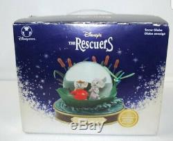 NEW Disney Store Snow Globe The Rescuers 30th Anniversary Retired Rare