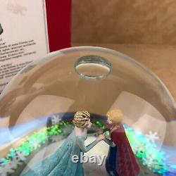 NEW RARE Disney Traditions Frozen Jim Shore Act of Love Snow Globe Figurine